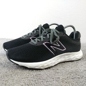 New Balance 520 V8 Womens Size 8 D WIDE Running Shoes Black Walking Sneakers